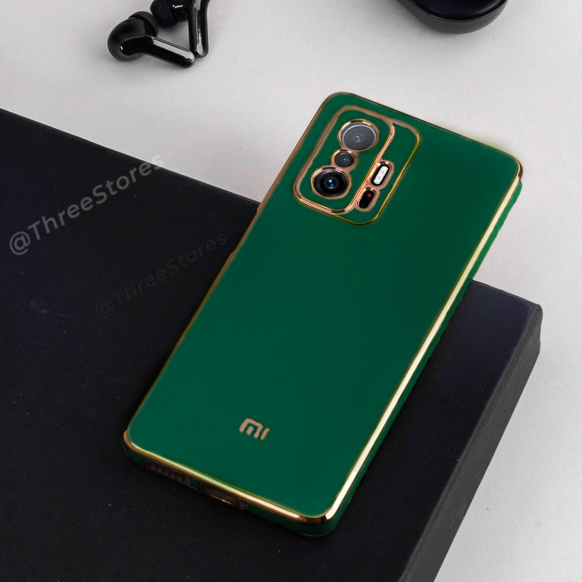 Plating Gold Lens Protection Case Xiaomi Mi 11t