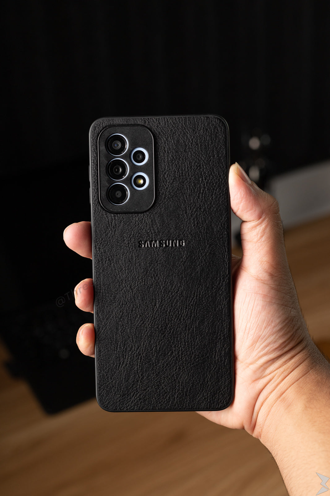 Leather Camera Protection Case Samsung A53