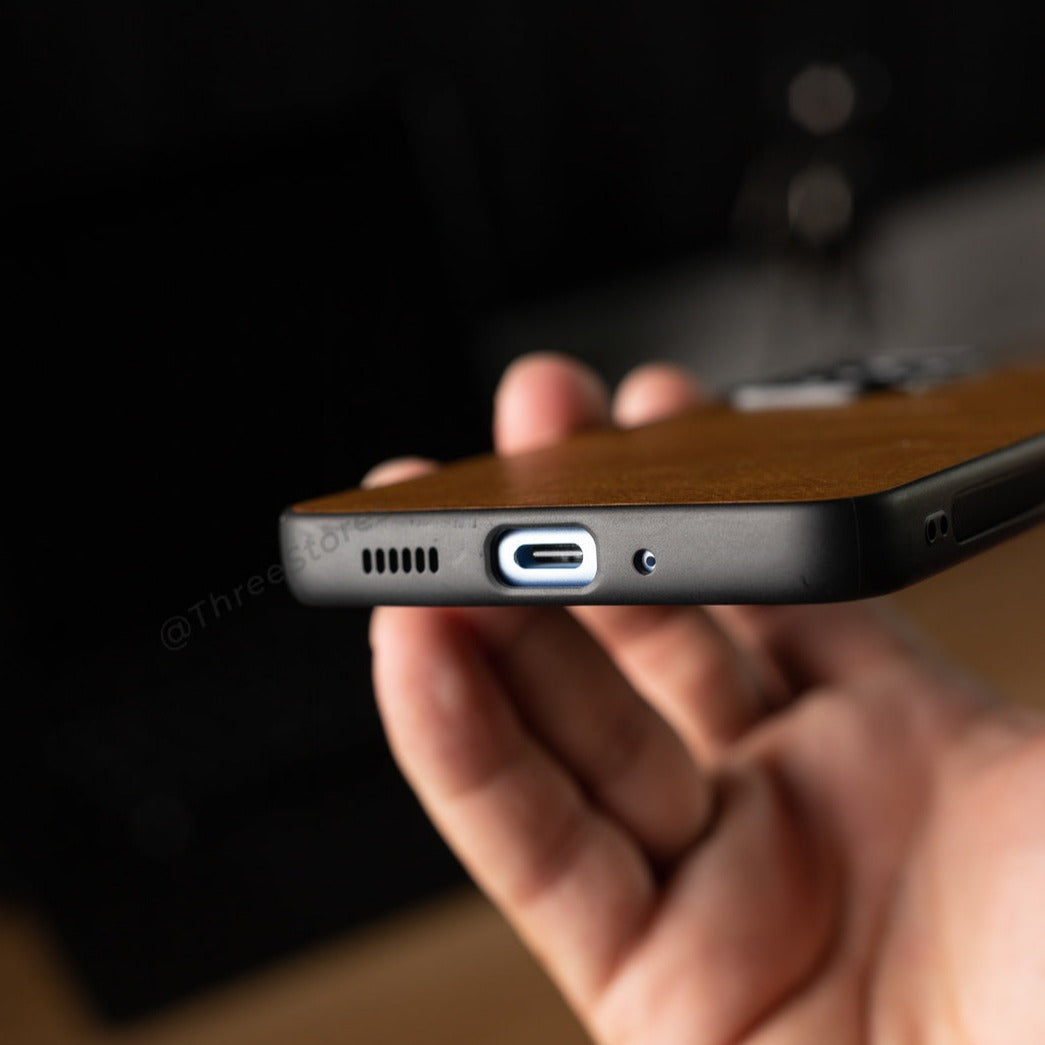 Leather Camera Protection Case Samsung A53