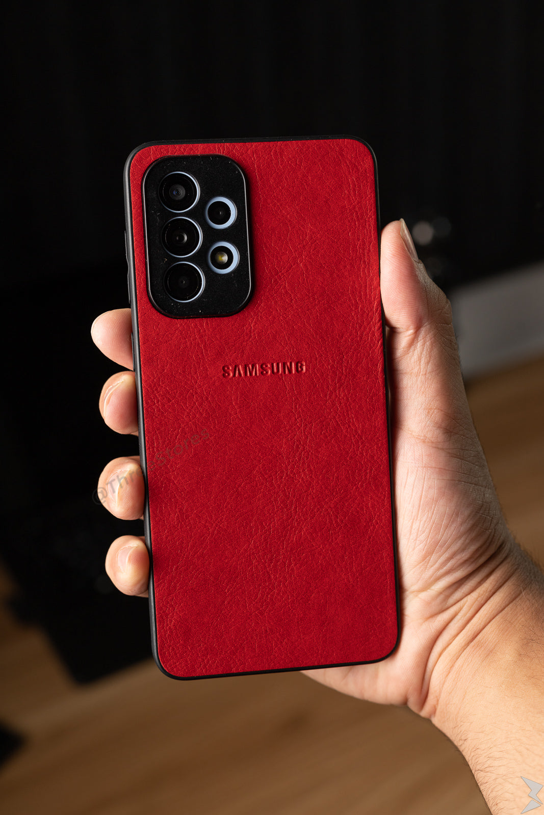 Leather Camera Protection Case Samsung A33