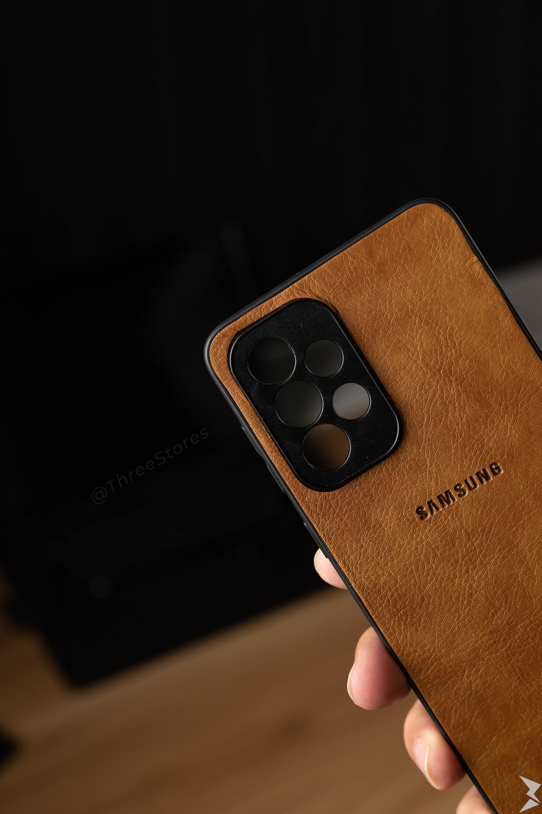 Leather Camera Protection Case Samsung A53