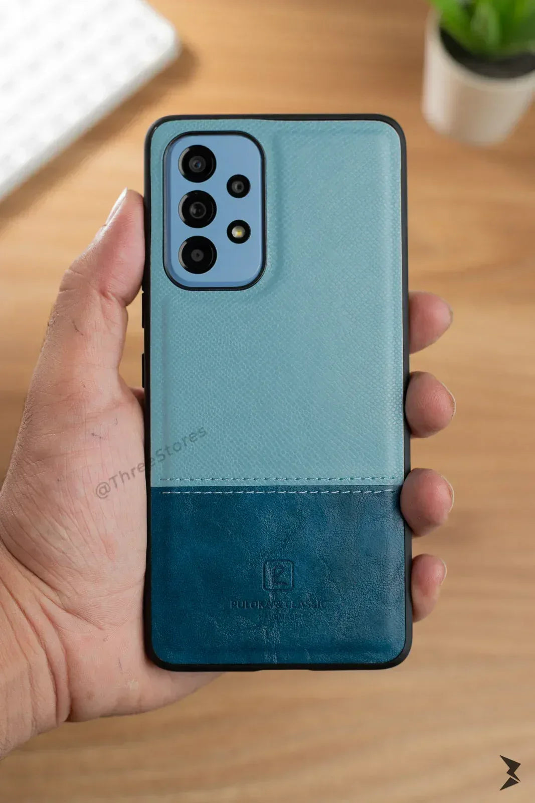 Puloka Mix Leather Case Samsung A53 - Three