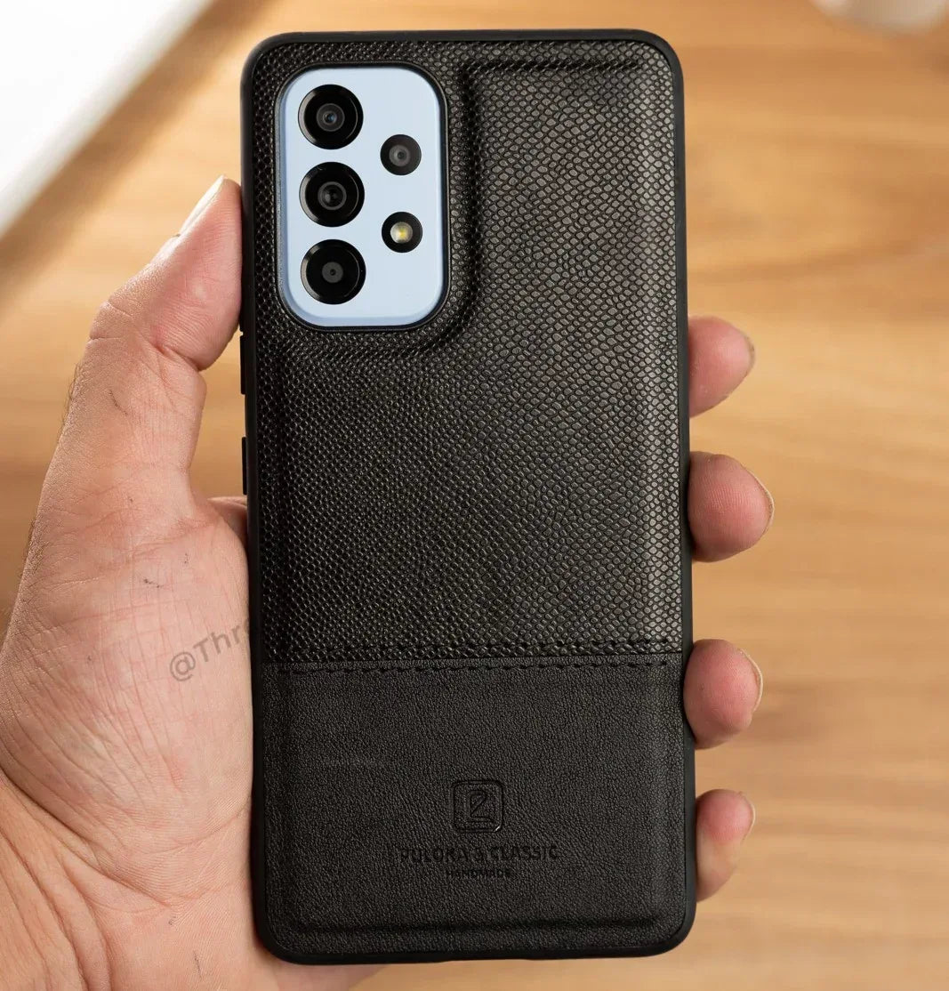 Puloka Mix Leather Case Samsung A73 - Three
