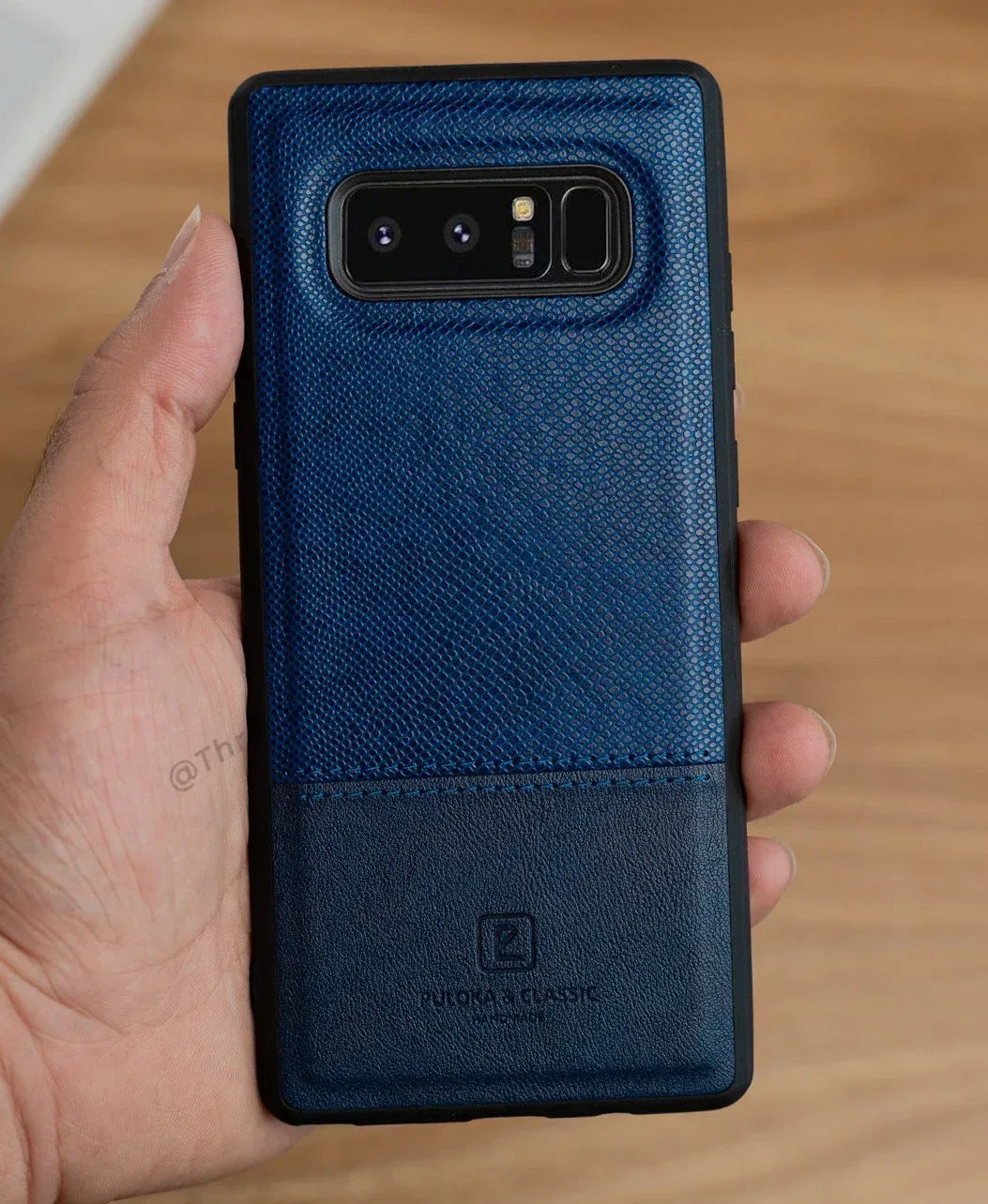 Puloka Mix Leather Case Samsung Note 8 - Three