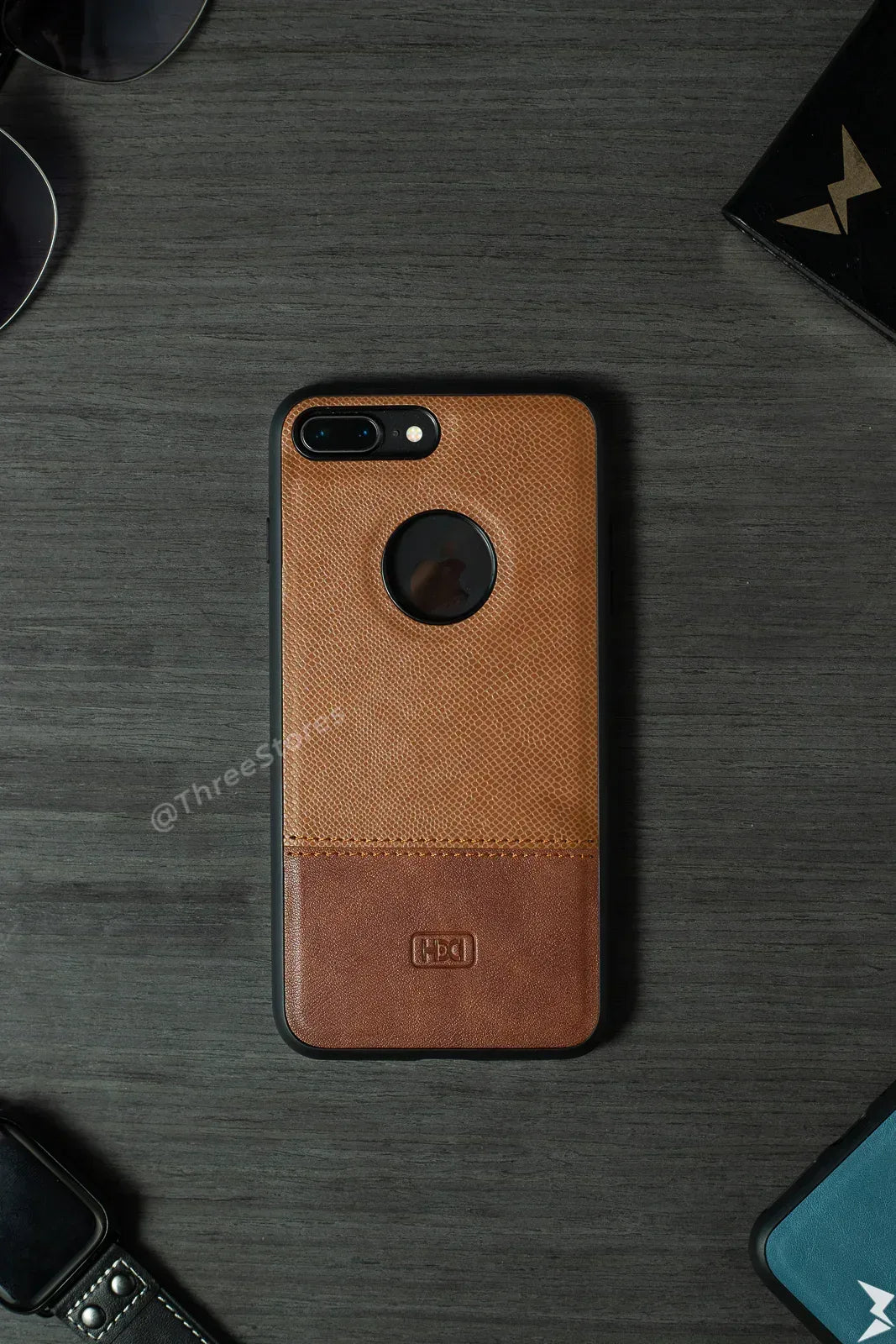 HDD Mix Leather Case iPhone 7/8 Plus - Three