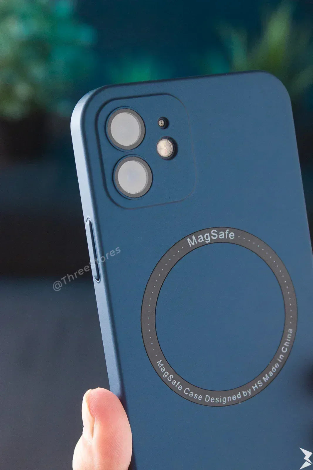 QY Carbon Magsafe Camera Protection lens Case iPhone 12 - Three