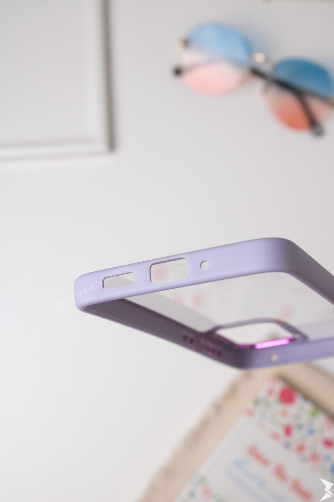 Skin Fashion Colored Frame Camera Case Samsung A33