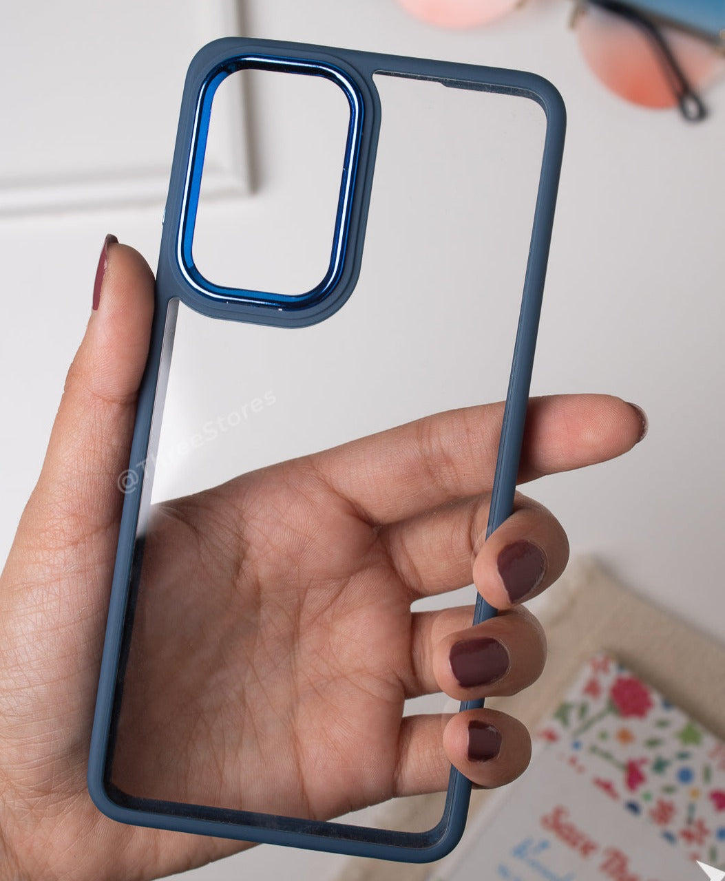 Skin Fashion Colored Frame Camera Case Samsung A33