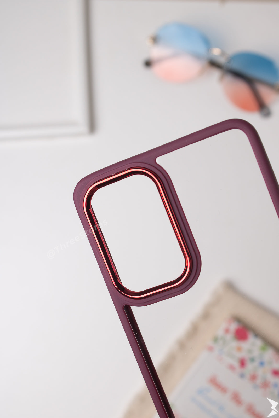 Skin Fashion Colored Frame Camera Case Samsung A33