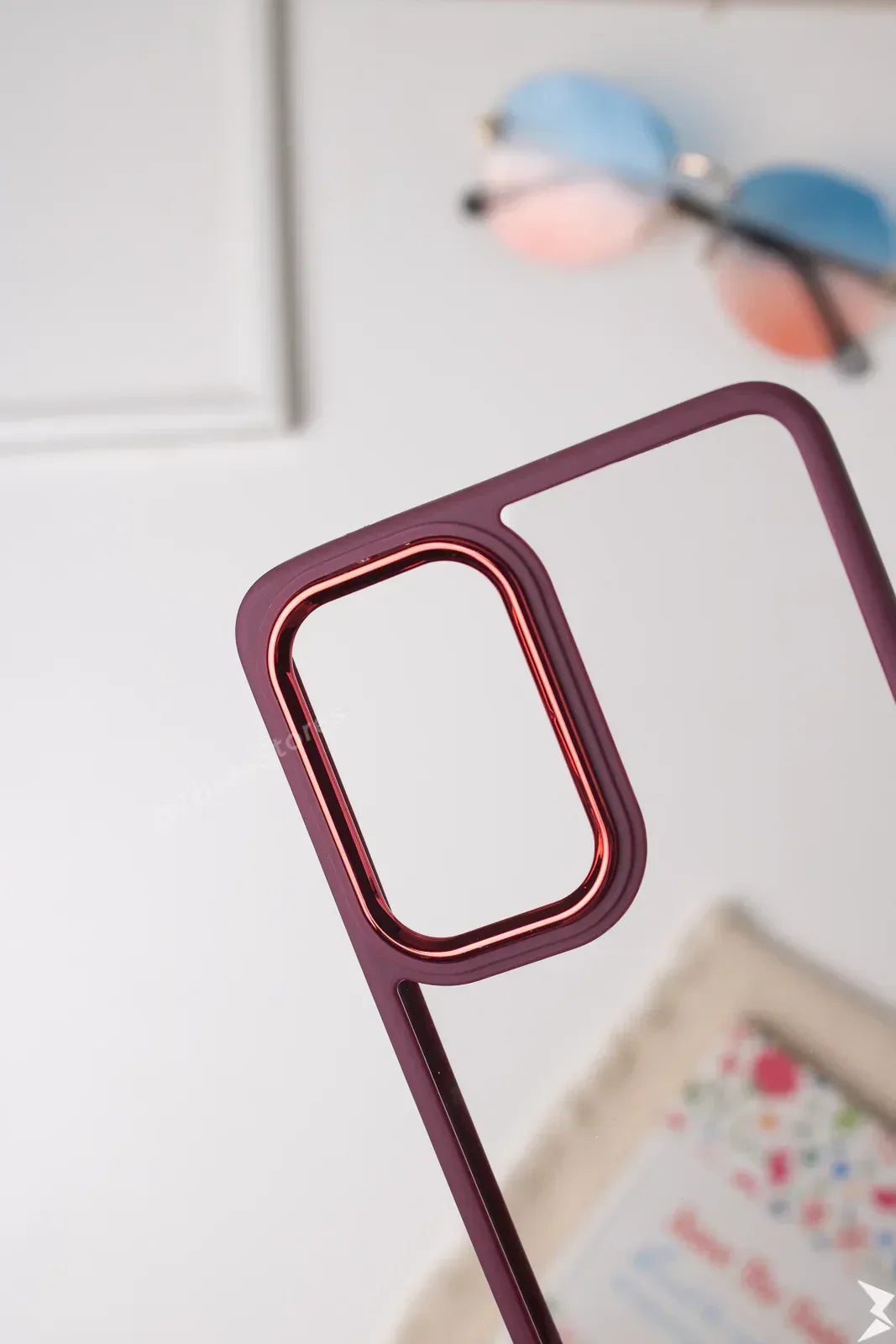 Skin Fashion Colored Frame Camera Case Samsung A33 - Three