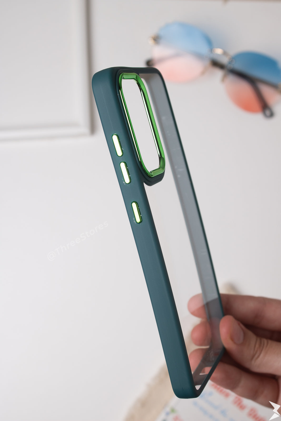 Skin Fashion Colored Frame Camera Case Samsung A33