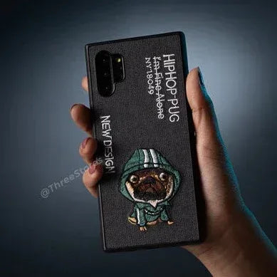 iRon Fabric Animals Case Samsung Note10 Plus - Three