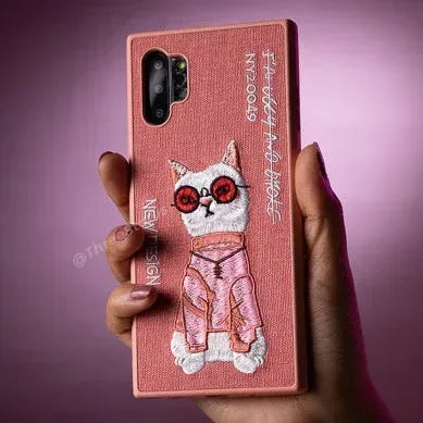 iRon Fabric Animals Case Samsung Note10 Plus - Three