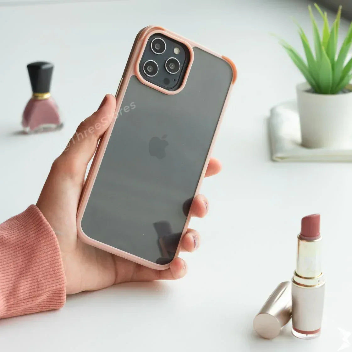 Meephone Metal Frame Protection Case iPhone 12 Pro Max - Three
