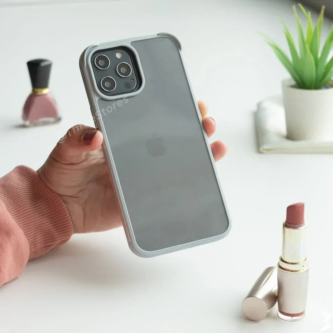 Meephone Metal Frame Protection Case iPhone 12 Pro Max - Three