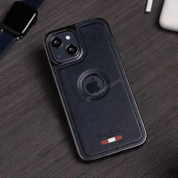Puloka HandMade Leather Case iPhone 14 - Three
