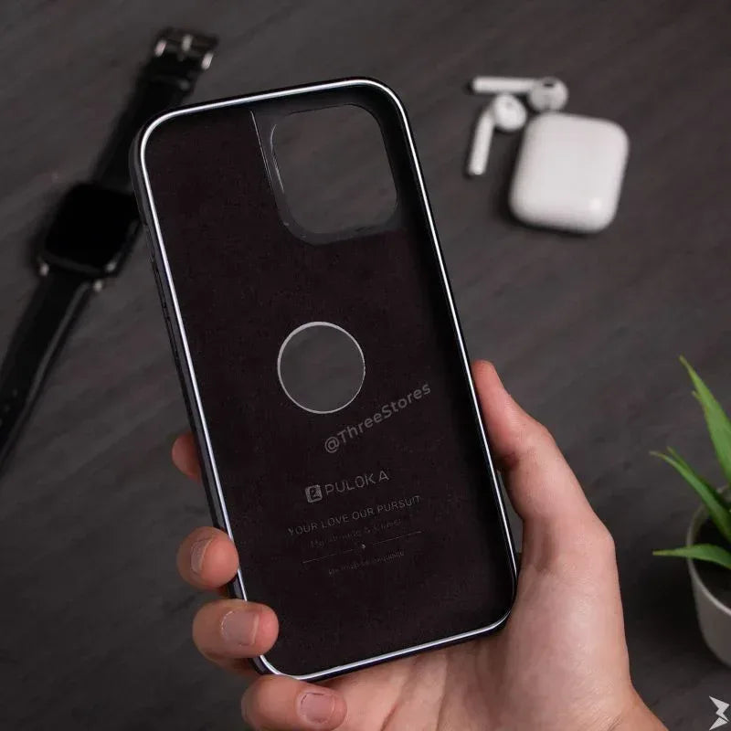 Puloka HandMade Leather Case iPhone 14 - Three