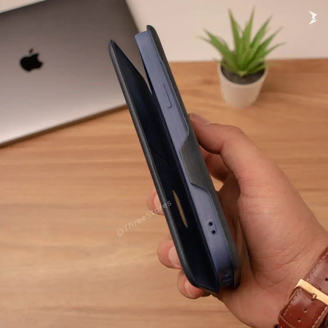 HDD Flip Wallet Leather Case iPhone 13 Pro - Three