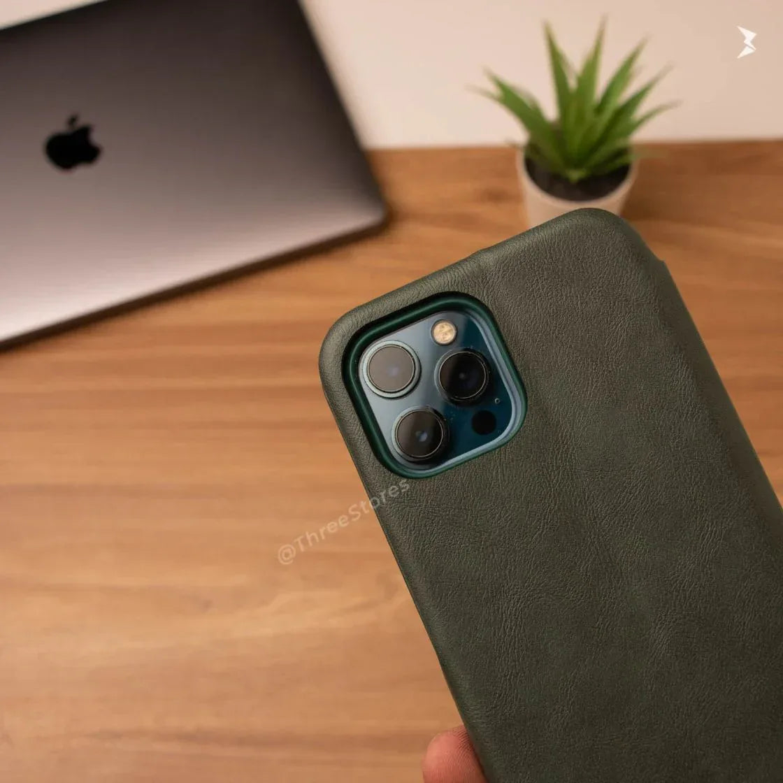 HDD Flip Wallet Leather Case iPhone 11 Pro - Three