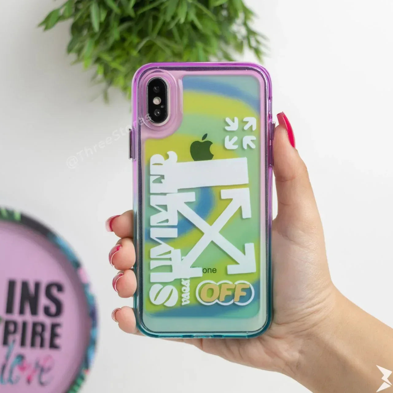 Q Series Pinacolada Case iPhone XR - Three