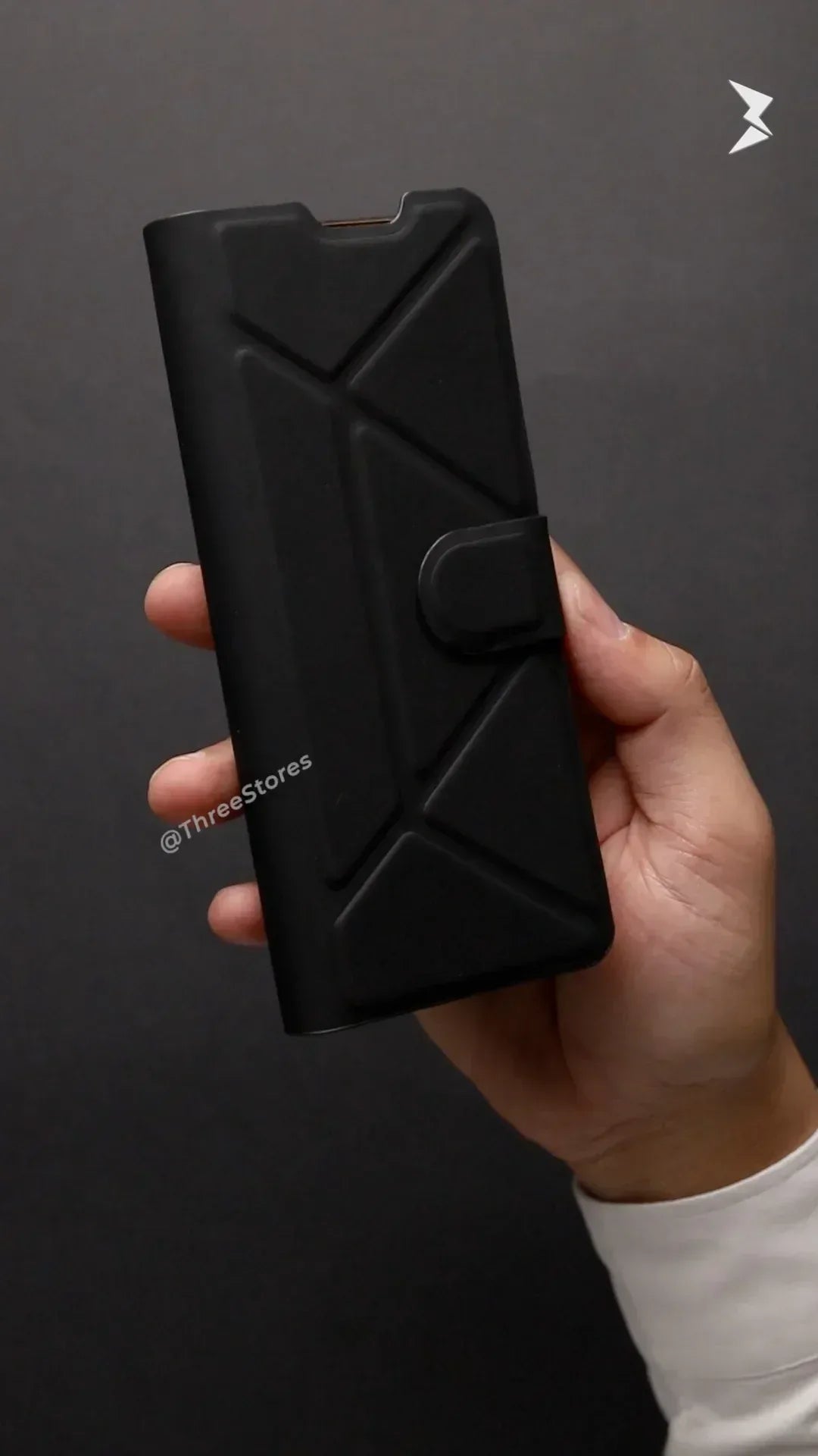 Velvet 4 in 1 Flip Leather Case Samsung Z Fold 4 - Three