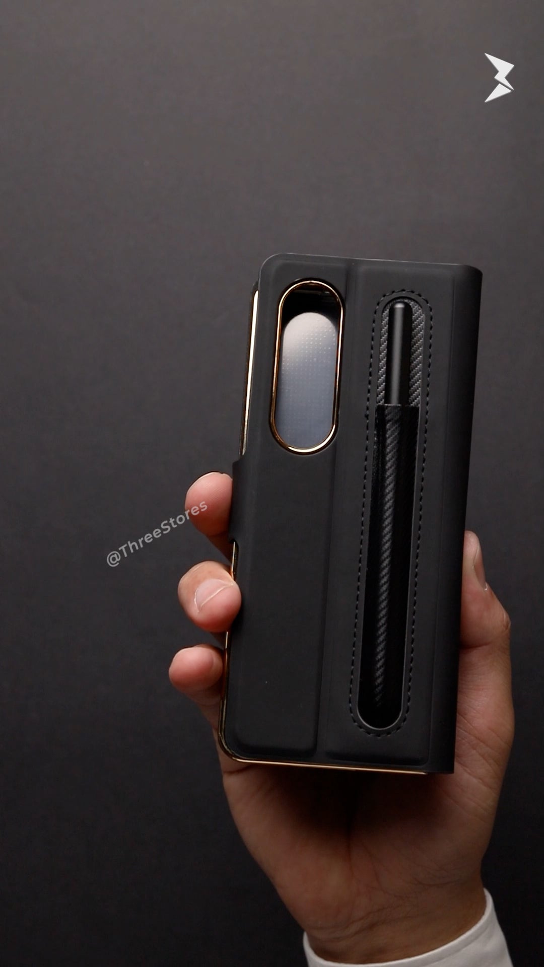 Velvet 4 in 1 Flip Leather Case Samsung Z Fold 4
