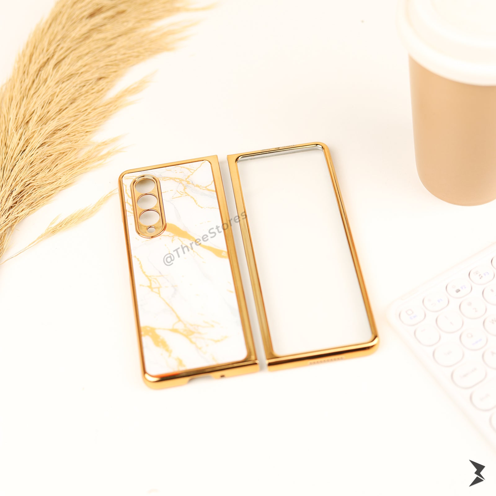 Porcelain Skin 360° Protection Case Samsung Z Fold 3