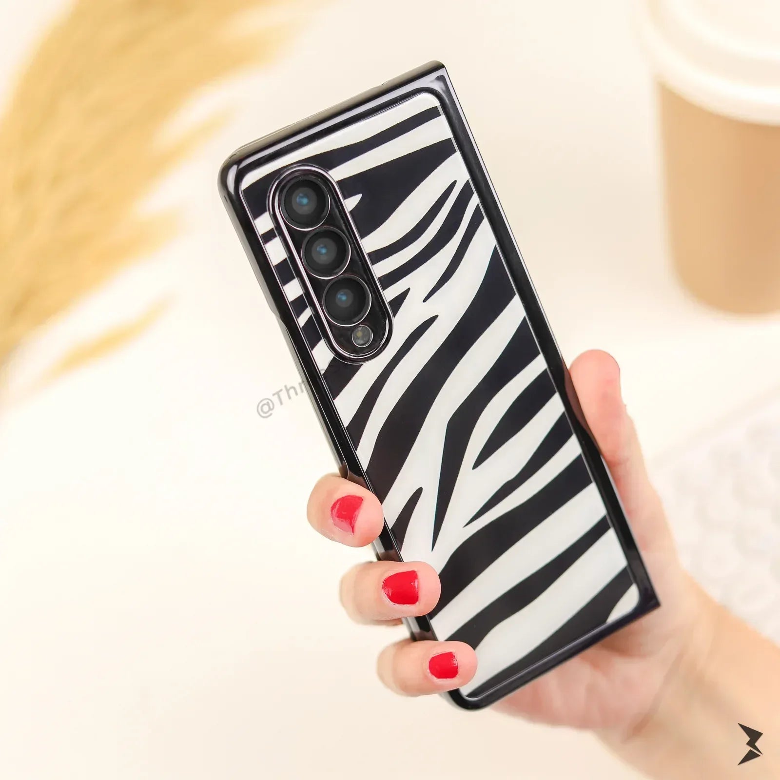 Porcelain Skin 360° Protection Case Samsung Z Fold 3 - Three