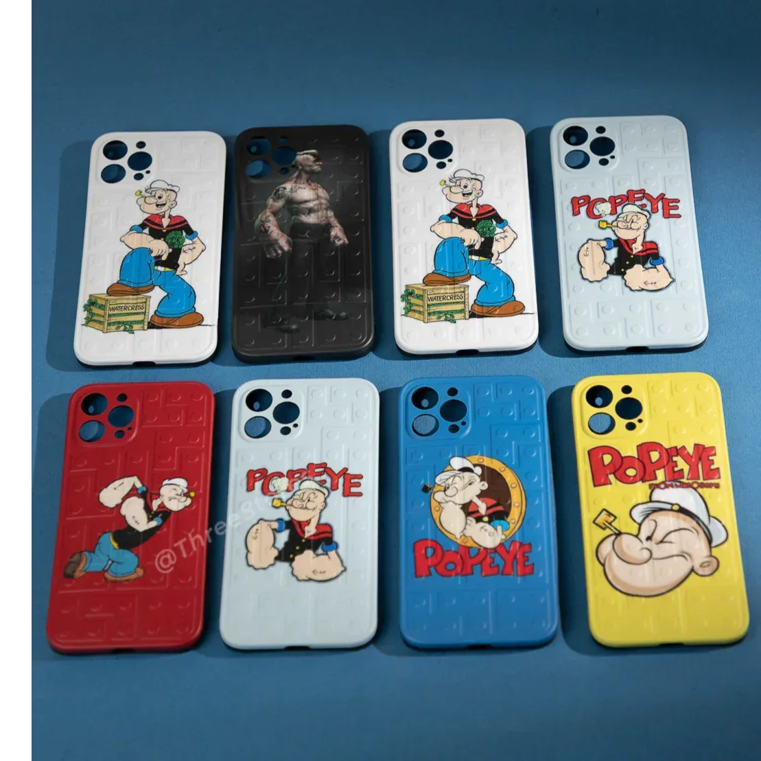 Lanex Popeye Silicone Case iPhone 12 Pro Max - Three