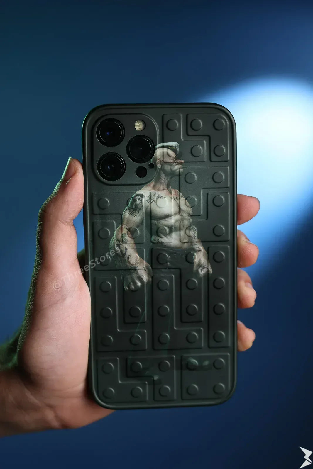 Lanex Popeye Silicone Case iPhone 12 Pro Max - Three