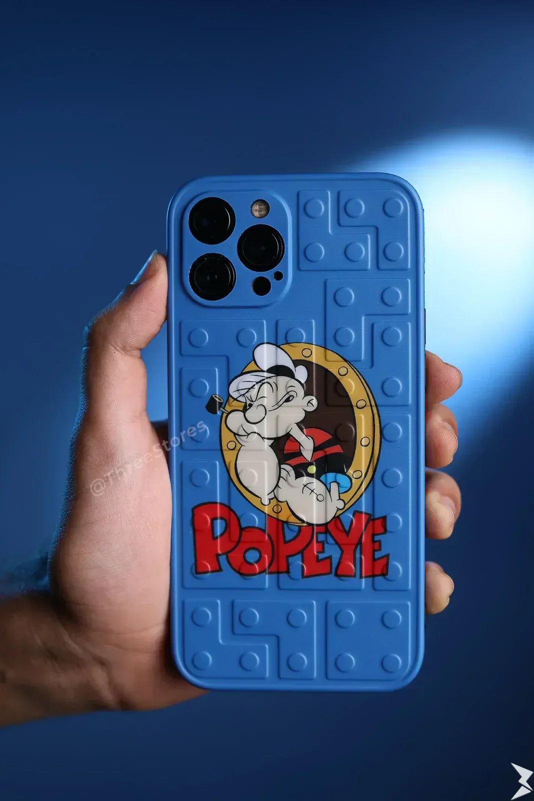 Lanex Popeye Silicone Case iPhone 12 Pro Max - Three
