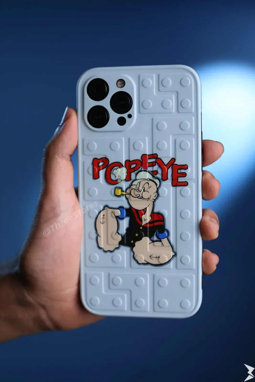 Lanex Popeye Silicone Case iPhone 12 Pro Max - Three