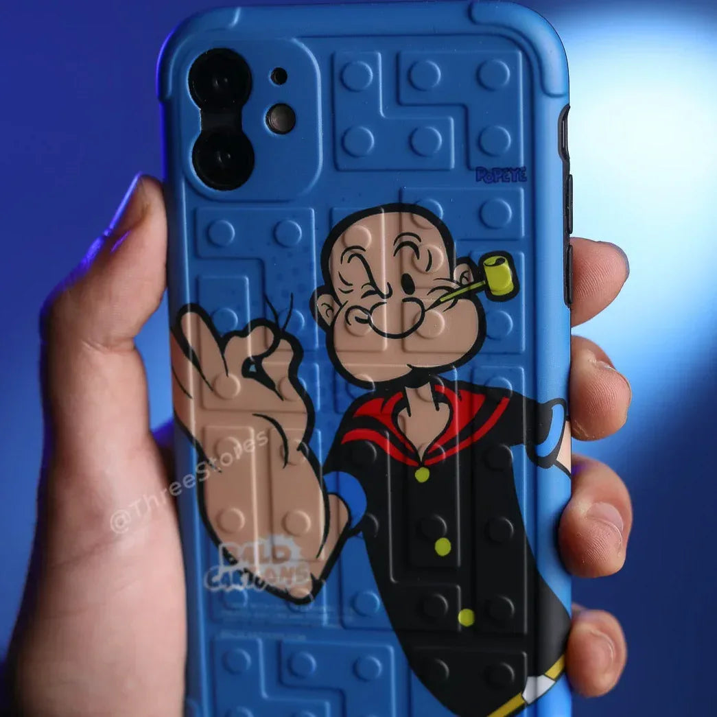 Lanex Popeye Silicone Case iPhone 11 - Three