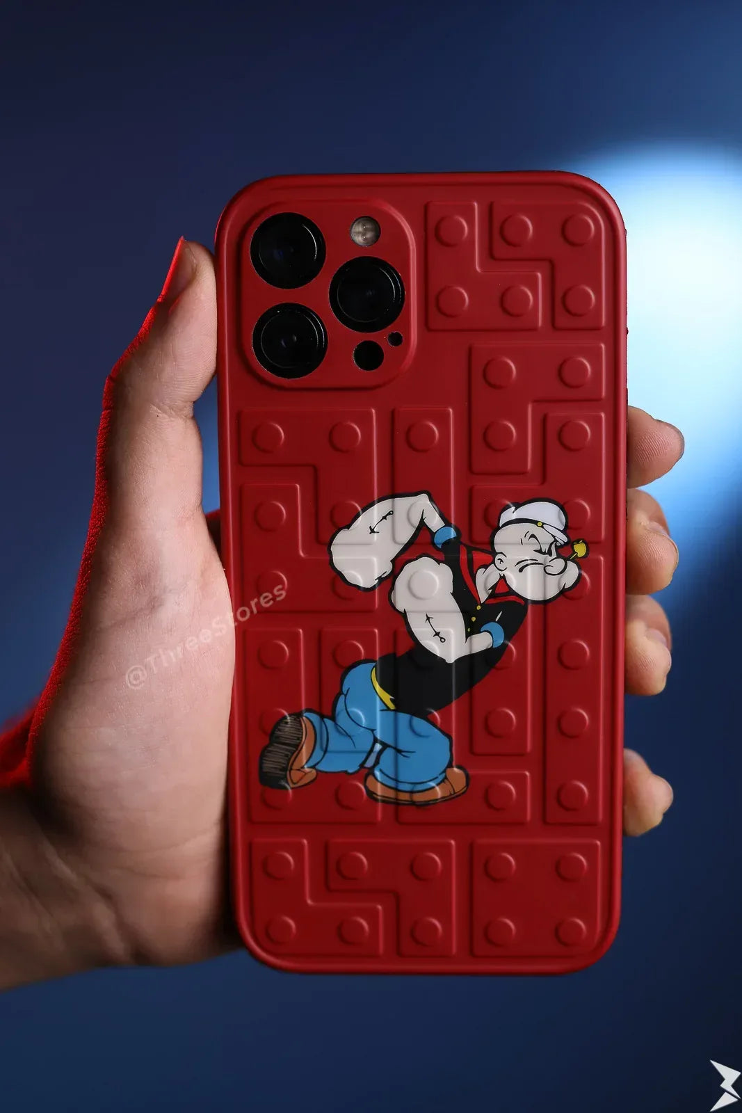 Lanex Popeye Silicone Case iPhone 12 Pro Max - Three