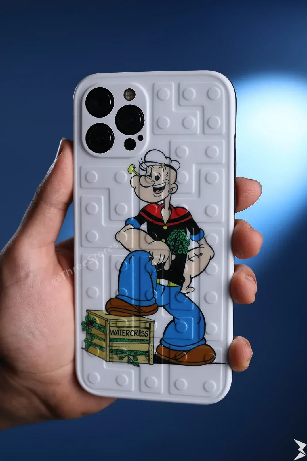 Lanex Popeye Silicone Case iPhone 12 Pro Max - Three