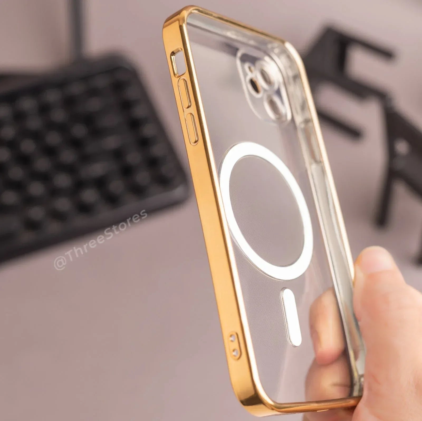 Glossy Magsafe Camera Protection Case iPhone 11 Pro - Three