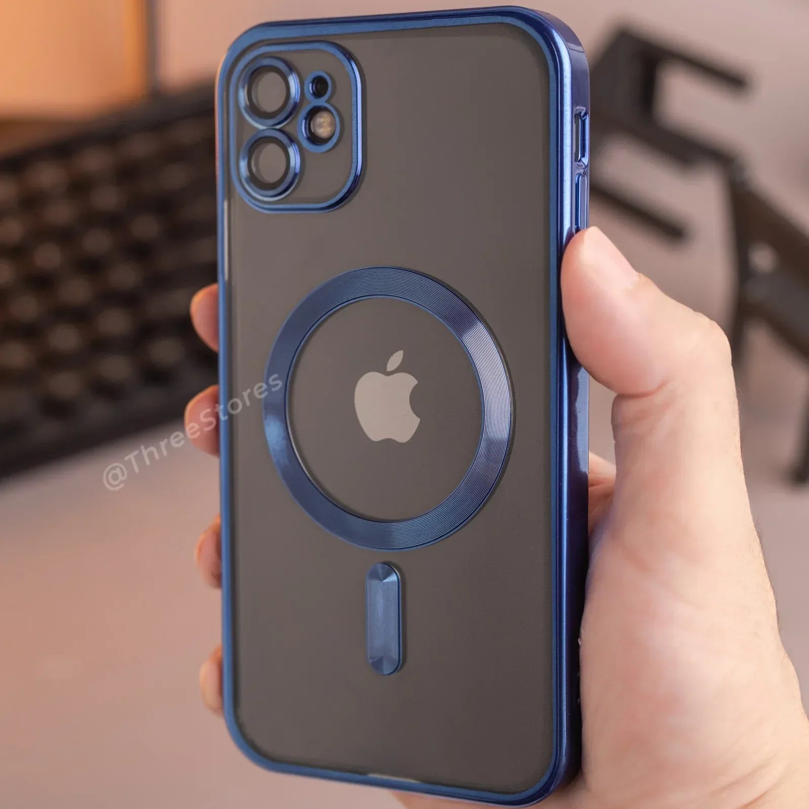 Glossy Magsafe Camera Protection Case iPhone 11 - Three