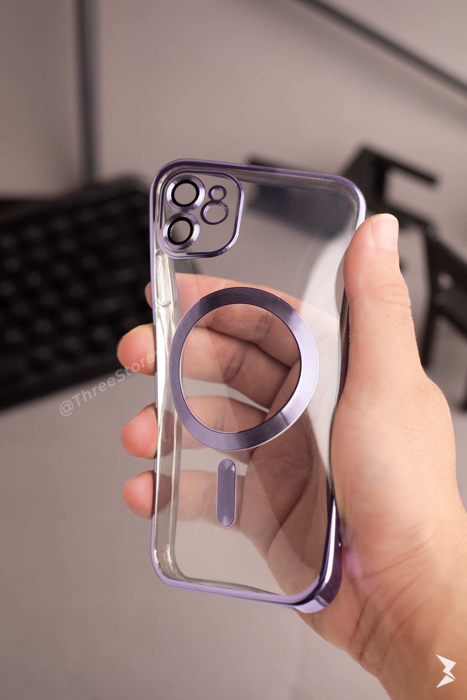 Glossy Magsafe Camera Protection Case iPhone 12