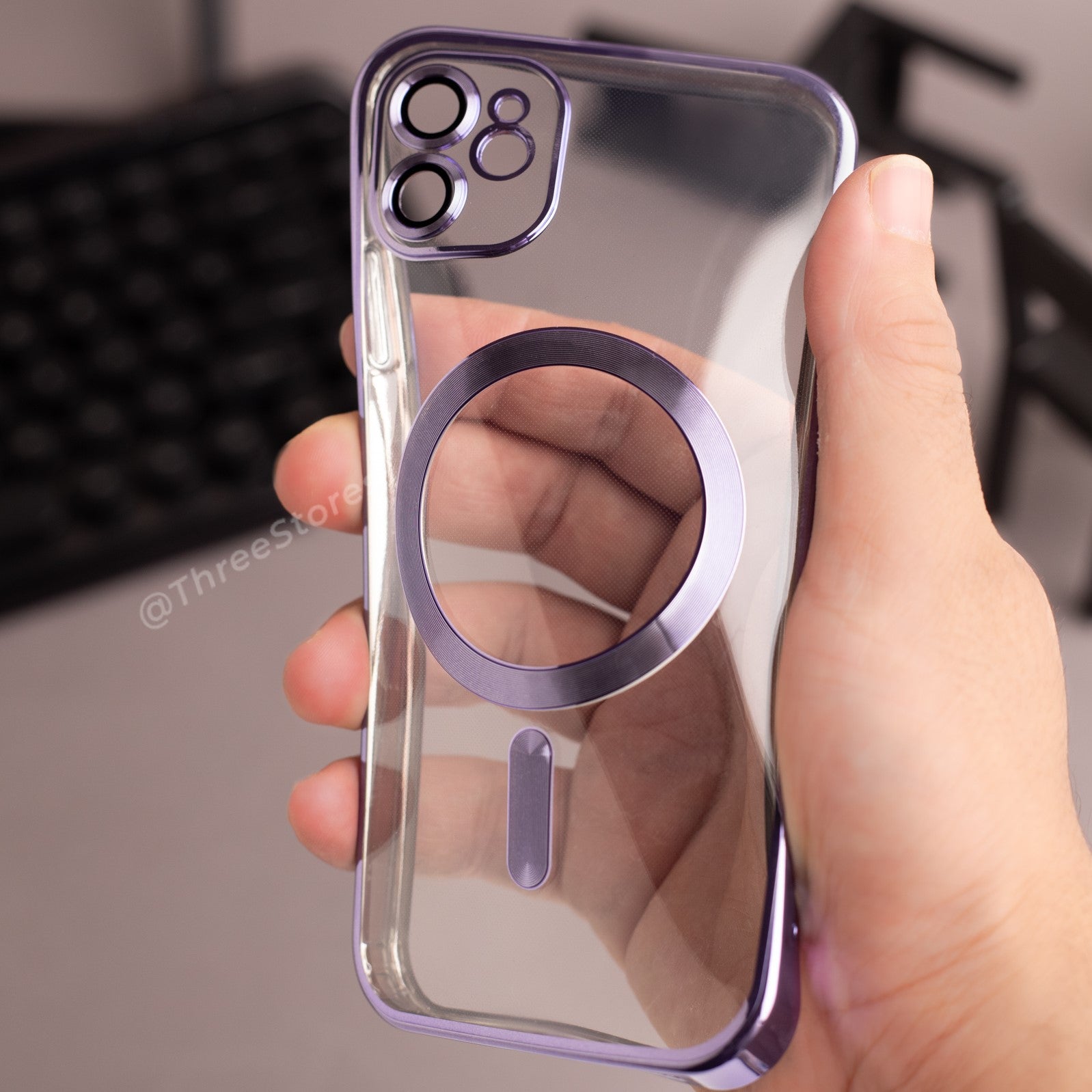 Glossy Magsafe Camera Protection Case iPhone 12