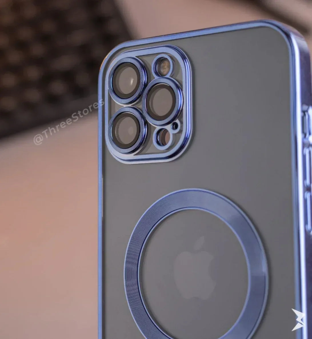 Glossy Magsafe Camera Protection Case iPhone 13 Pro Max - Three