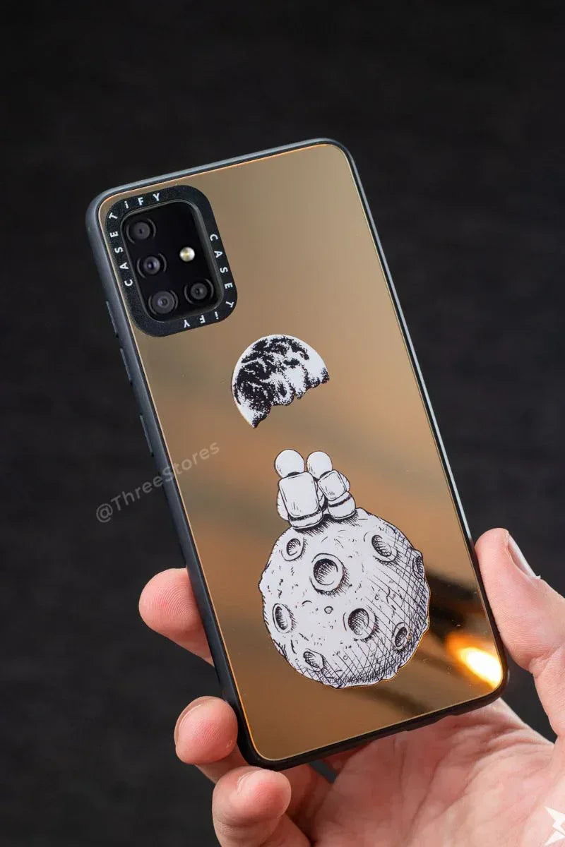 iRon Mirror Printed Case Samsung A51 - Three