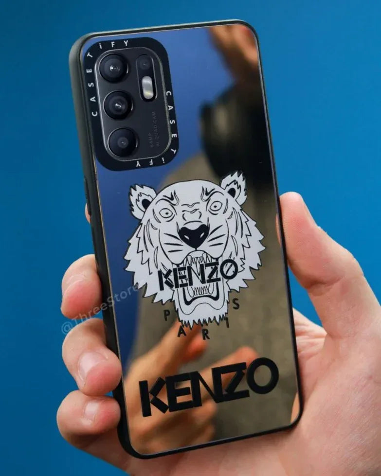 iRon Mirror Printed Case Oppo Reno 6 4G - Three