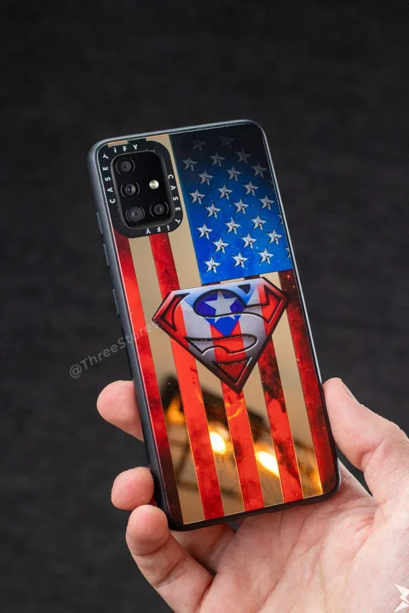 iRon Mirror Printed Case Samsung A51 - Three