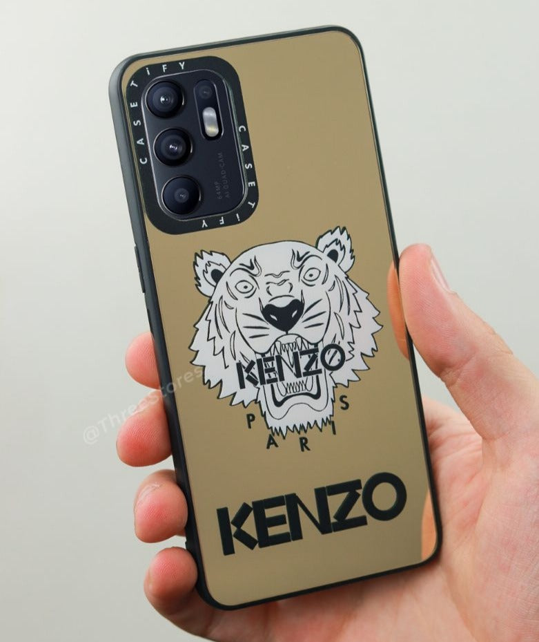 iRon Mirror Printed Case Oppo Reno 6 4G