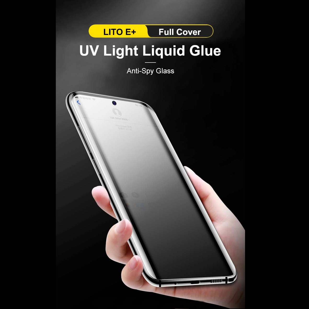 LITO E+ UV Privacy Glass Screen Protector Samsung Note 10 Plus