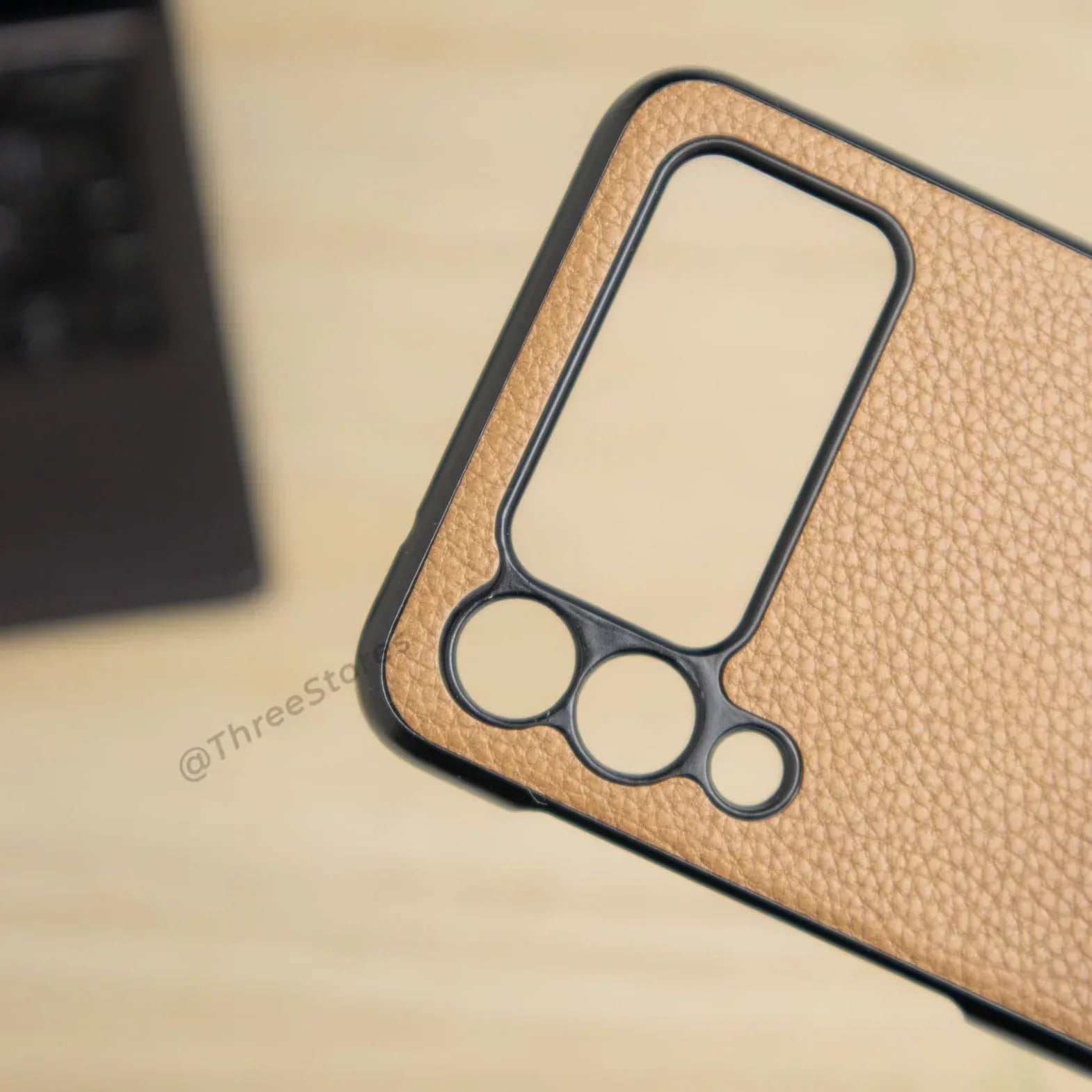 Basic Leather Case Samsung Z Flip 3 - Three