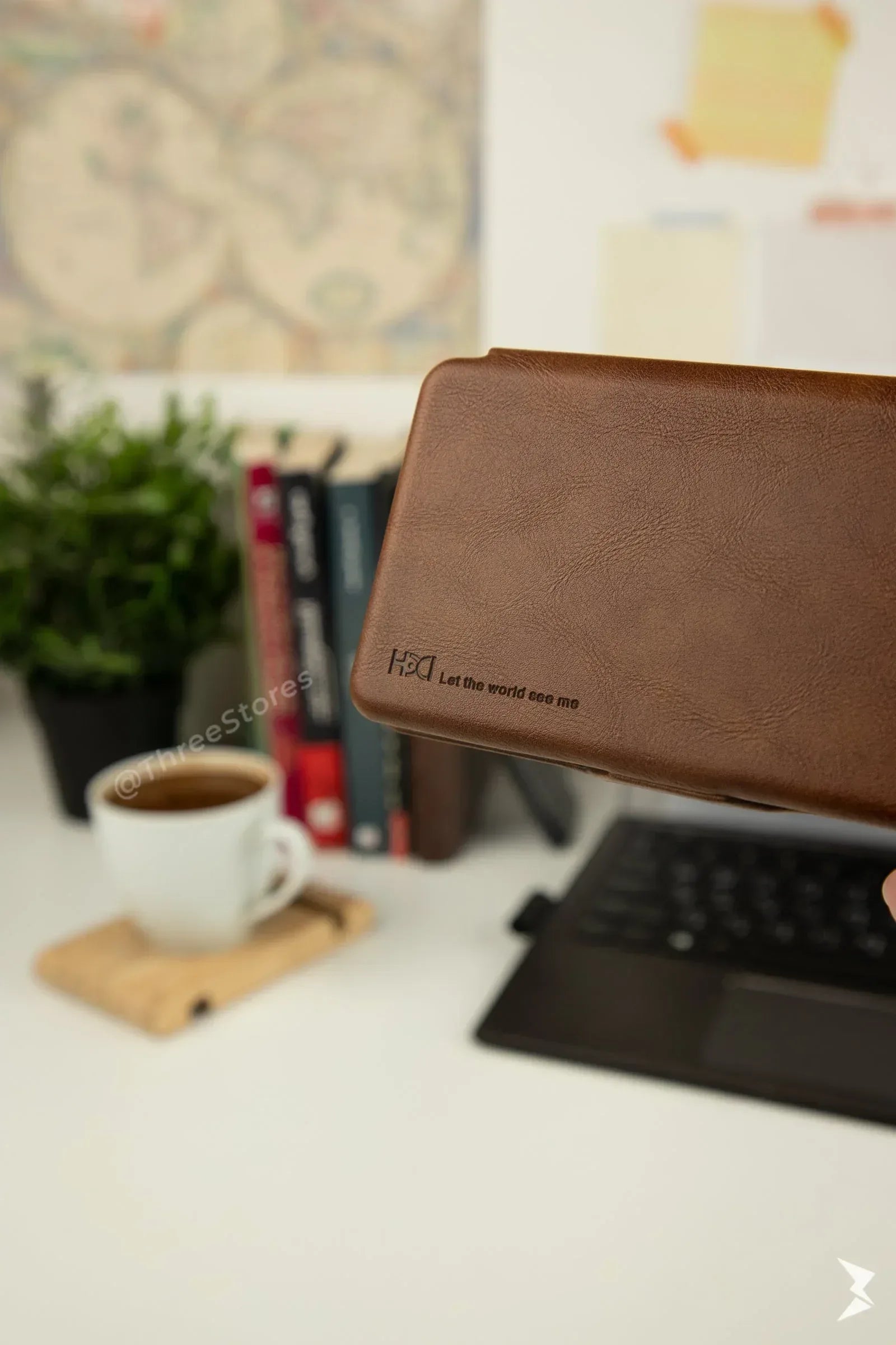 HDD Flip Wallet Leather Case Samsung A53 - Three