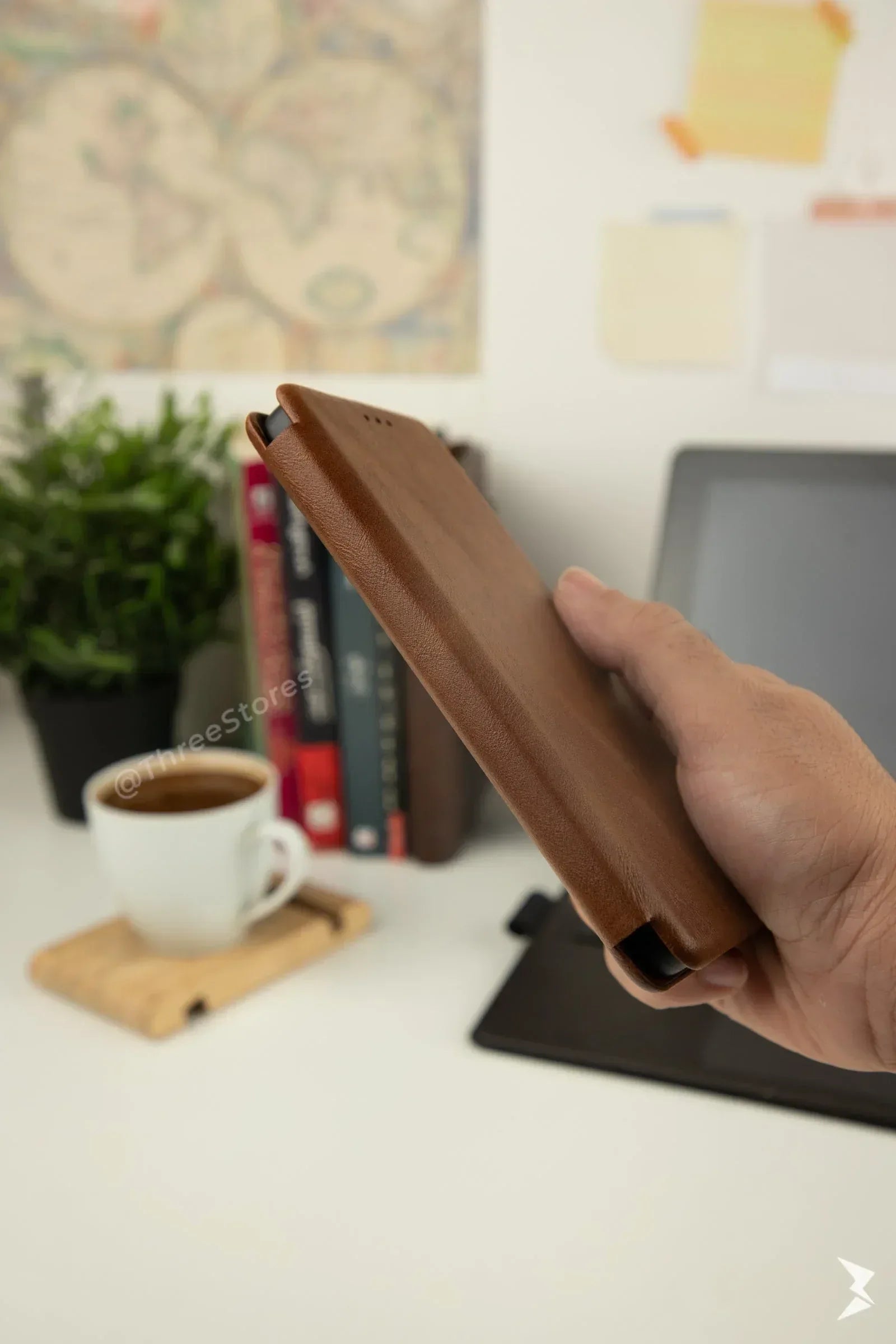 HDD Flip Wallet Leather Case Samsung A53 - Three