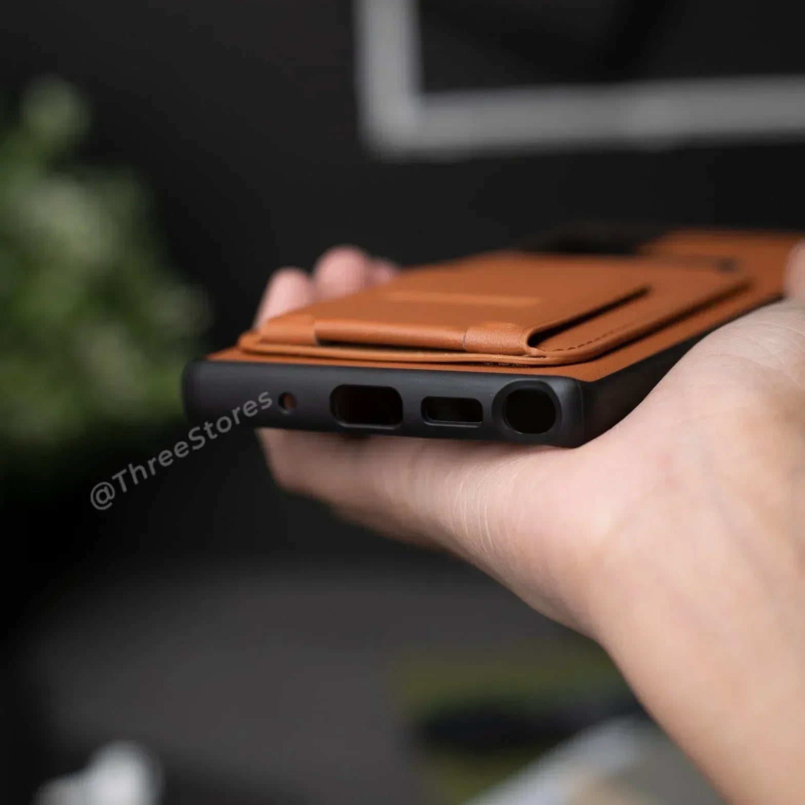 HDD Magnetic Stand Card Leather Case Samsung Note 20 Ultra - Three