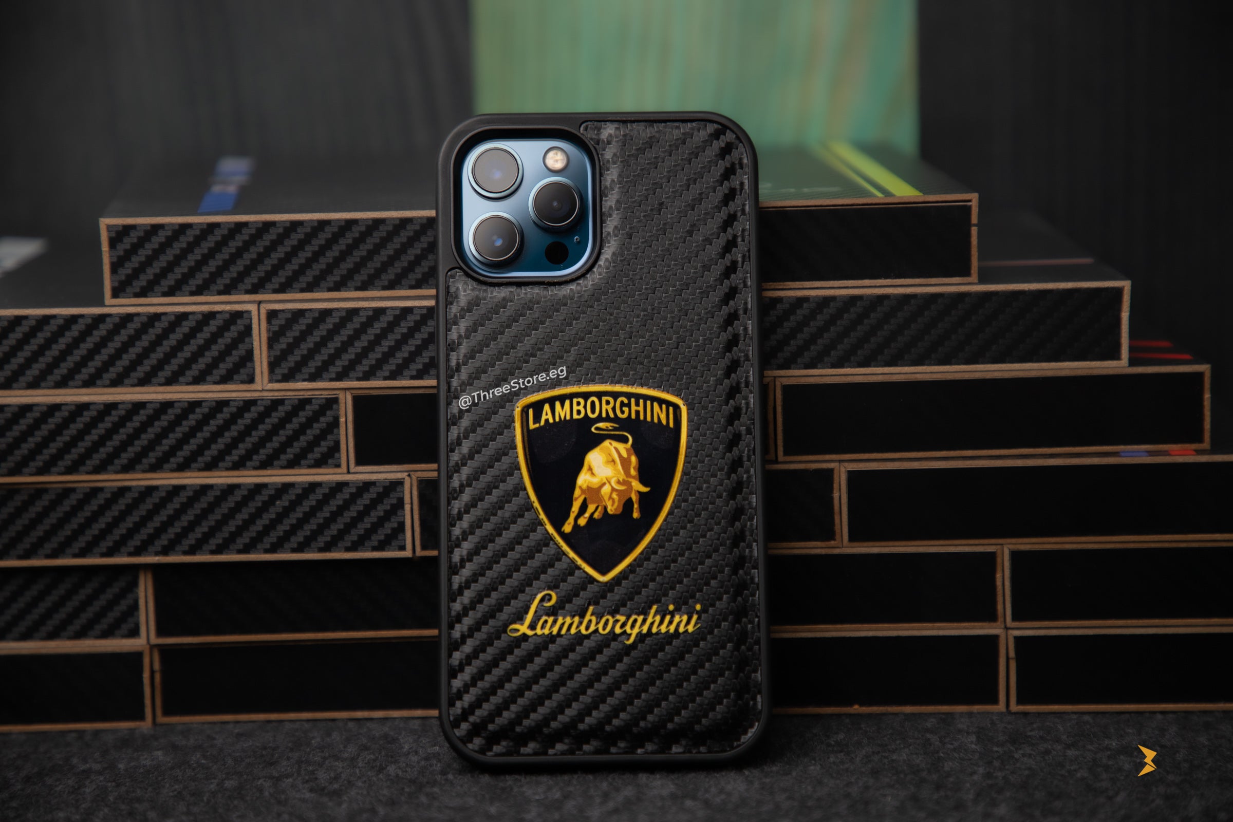Fiber Carbon Car Brands Case iPhone 14 Pro Max